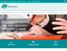 Tablet Screenshot of beko-advies.nl